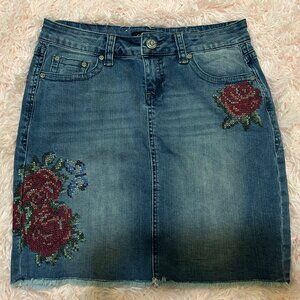 Grace in LA Denim/Jean Skirt